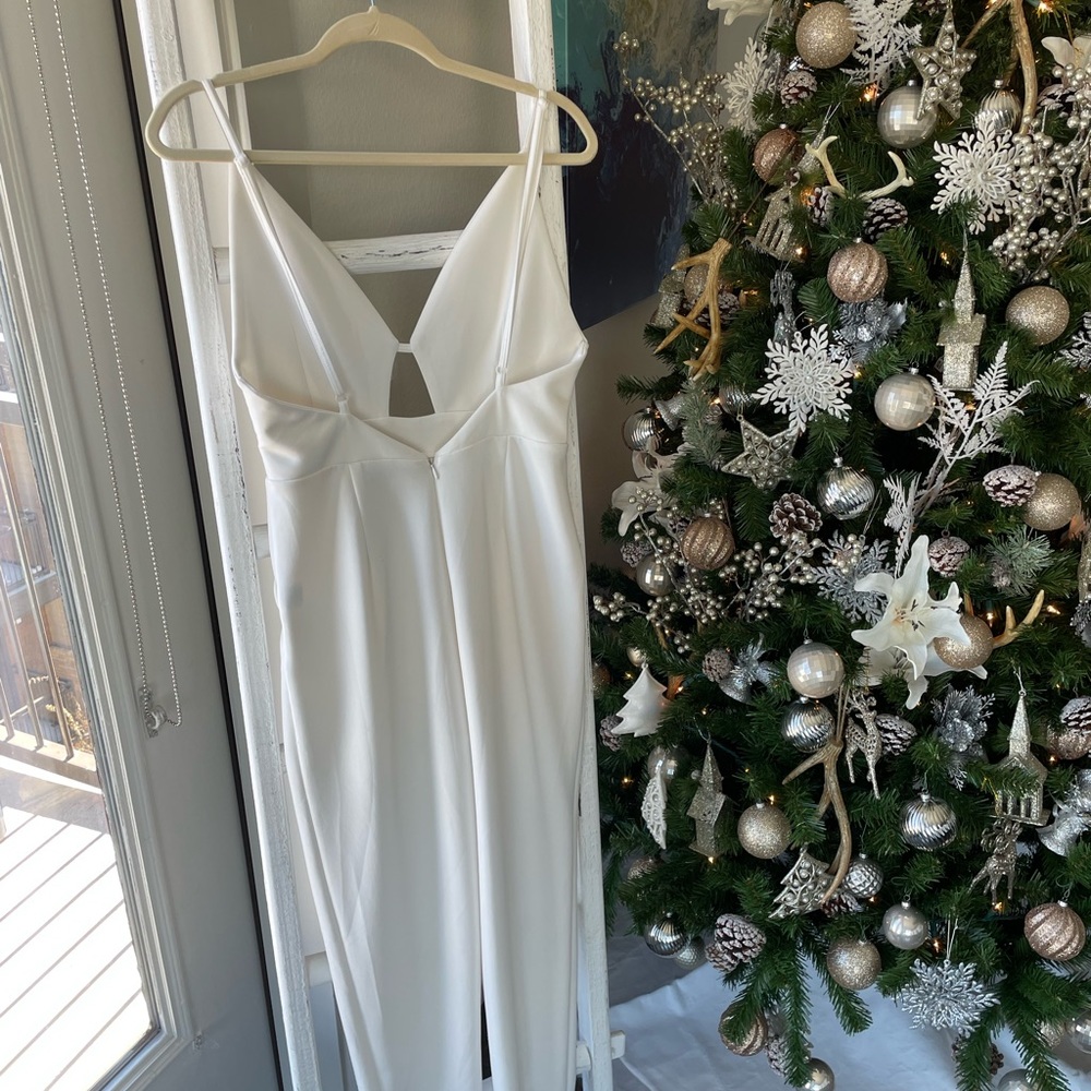 Sabo Skirt white jumpsuit! Size medium! Worn 1X!